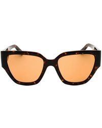 Marc Jacobs - Tortoiseshell-Effect Cat-Eye Sunglasses - Lyst