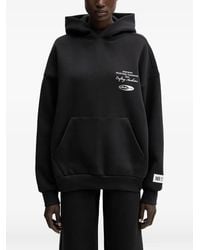WRSTBHVR - Studio V13 Logo-Print Pouch-Pocket Hoodie - Lyst