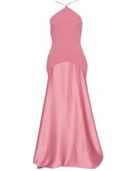 Solace London - Elegant Long Dress - Lyst