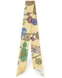Versace - Sciarpa Con Stampa - Lyst