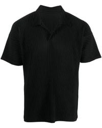 Homme Plissé Issey Miyake - Pleated Short-Sleeve Shirt - Lyst