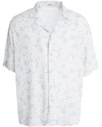 Alessandro Gherardi - Abstract-Pattern Print Shirt - Lyst