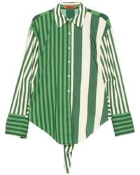 Simon Miller - Loch Striped Button-Up Shirt - Lyst