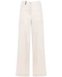 Peserico - Patch Pocket Trousers - Lyst