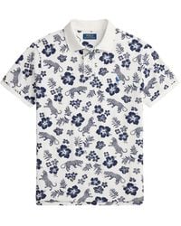 Polo Ralph Lauren - Tropical-Print Polo Shirt - Lyst