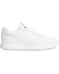 Tommy Hilfiger - Logo-Print Lace-Up Sneakers - Lyst