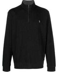 Polo Ralph Lauren - Logo Patch Half-Zip Pullover - Lyst