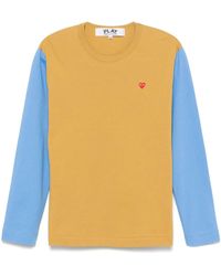 COMME DES GARÇONS PLAY - Mini Heart-Patch T-Shirt - Lyst