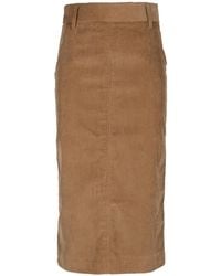 Maria McManus - Corduroy Midi Pencil Skirt - Lyst