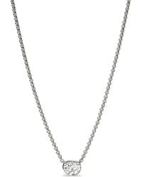 John Hardy - Lovestruck Sterling Diamond Necklace - Lyst