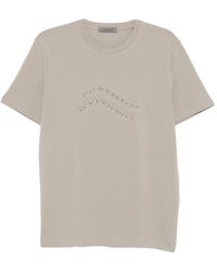Corneliani - Logo-Print T-Shirt - Lyst