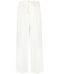Polo Ralph Lauren - Straight-leg Linen Trousers - Lyst