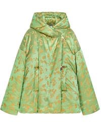 Dries Van Noten - Jacquard Puffer Jacket - Lyst