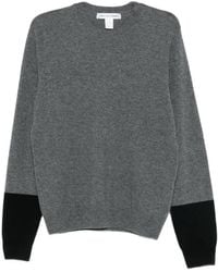 Comme des Garçons - Colour-Block Wool Sweater - Lyst