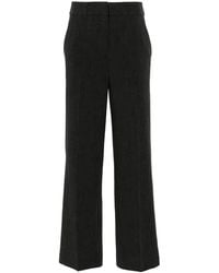 DKNY - Straight-Leg Tailored Trousers - Lyst