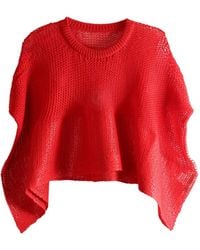 Issey Miyake - Round-neck Im58kn283 Top - Lyst