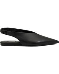 Ami Paris - Lamb Leather Pointed Toe Slingbacks - Lyst