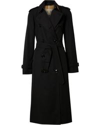 Burberry - Double-breasted Gabardine Trench Coat - Lyst