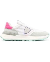 Philippe Model - Logo-Patch Low-Top Sneakers - Lyst