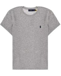 Polo Ralph Lauren - Logo-Embroidered T-Shirt - Lyst