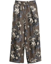 Biyan - Floral Print Trousers - Lyst