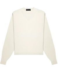 PLACE OF ELMS - Embroidered Crew-Neck Sweater - Lyst