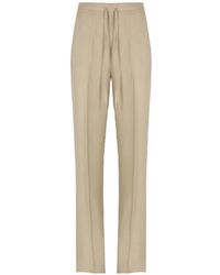 Antonelli - Pantalon À Taille À Lien De Resserrage - Lyst