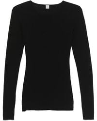 TOTEME - Compact Cotton T-Shirt - Lyst