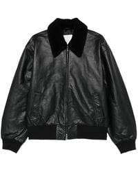 Calvin Klein - Leather Jackets - Lyst