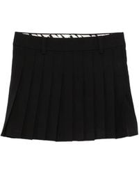 WRSTBHVR - Nuria Pleated Mini Skirt - Lyst