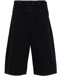 Lemaire - Twisted Denim Shorts - Lyst