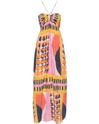 Ba&sh - Molly Geometric-print Dress - Lyst