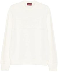 Gucci - Logo-Detail Sweater - Lyst
