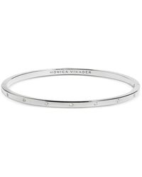 Monica Vinader - Essential Diamond Bracelet - Lyst