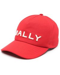 Bally - Logo-embroidered Canvas Cap - Lyst