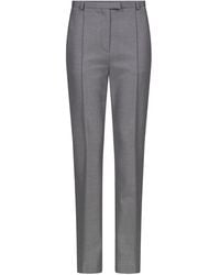 Loulou de Saison - Malka Pleated Tapered Trousers - Lyst