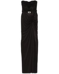 Nissa - Corset-Style Sleeveless Maxi Dress - Lyst