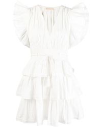 Ulla Johnson - Camilla Tiered Minidress - Lyst