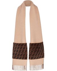 fendi touch of fur shawl