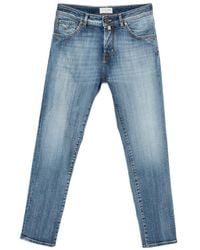Jacob Cohen - Faded-Effect Straight-Leg Jeans - Lyst