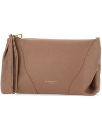 Gianni Chiarini - Large Suria Grained Leather Clutch Bags - Lyst