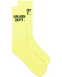 GALLERY DEPT. - Clean Logo Intarsia-knit Socks - Lyst