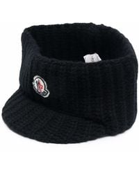 Moncler - Logo-Patch Knitted Headband - Lyst