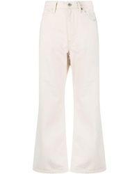 Jil Sander Jeans crop a gamba ampia - Multicolore