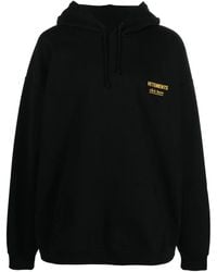 Vetements - Embroidered Logo Hoodie - Lyst