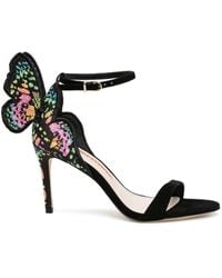 Sophia Webster - Chiara Butterfly-embellished 90mm Sandals - Lyst