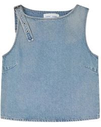 Samsøe & Samsøe - Samolly Buckle-Detail Top - Lyst