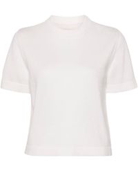Cordera - Fine-knit Cotton T-shirt - Lyst