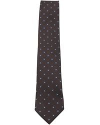 ZEGNA - Square-pattern Tie - Lyst