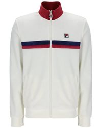 Fila - Chaqueta De Chándal Enrico A Rayas - Lyst